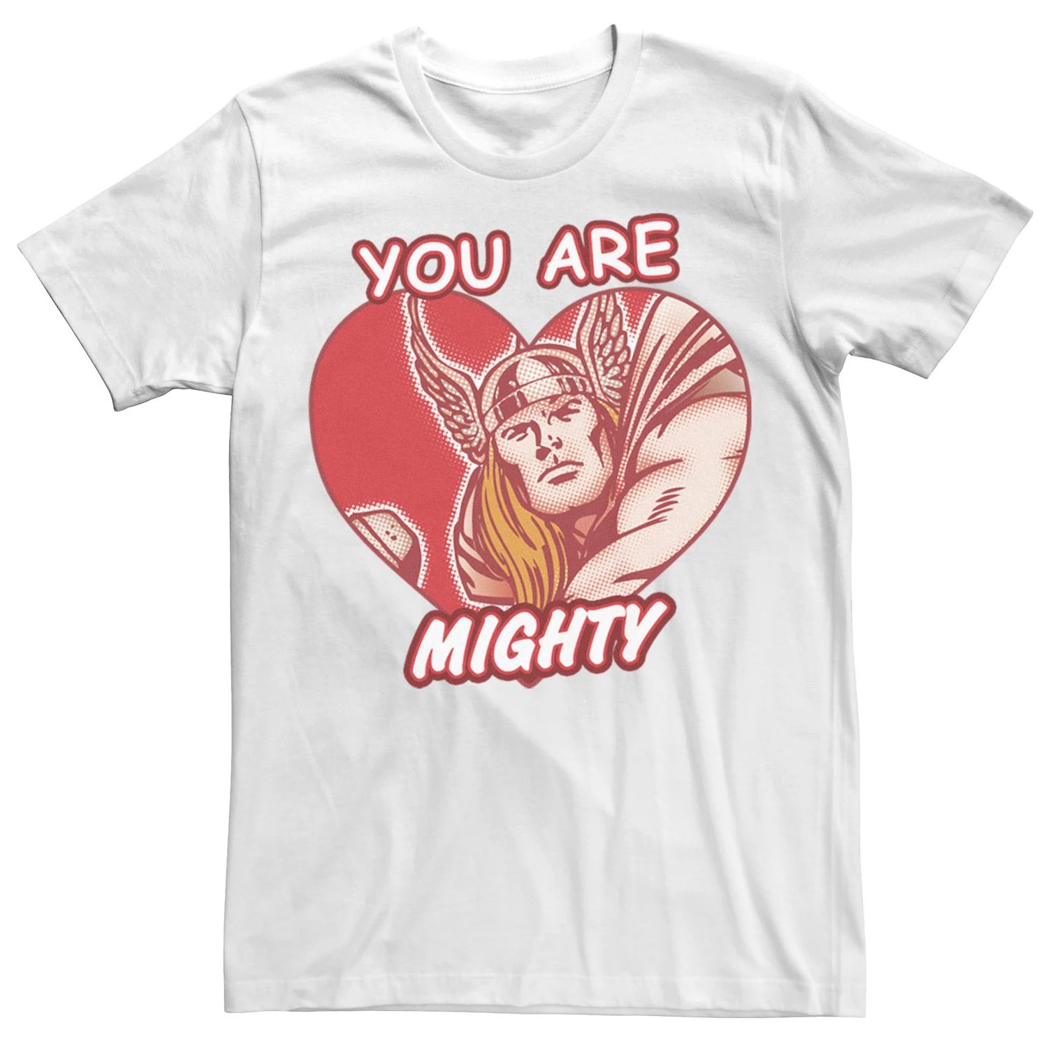 

Мужская футболка с комиксами Marvel Mighty Heart Licensed Character