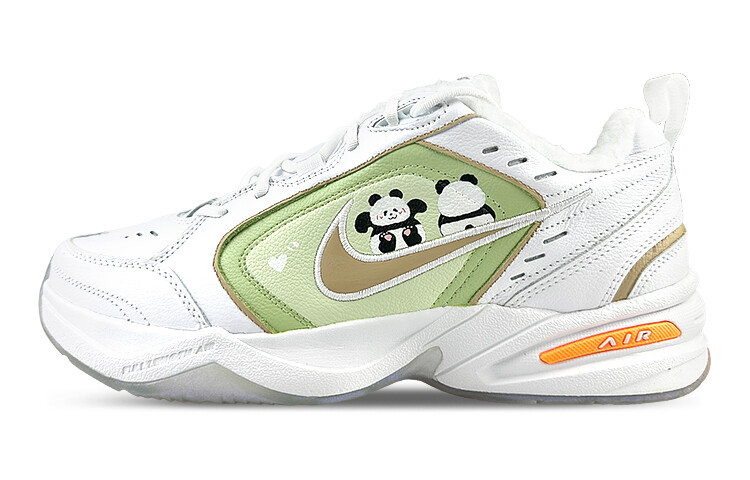 

Кроссовки Nike Air Monarch 4 Chunky Sneakers Unisex Low-top Black/green, белый