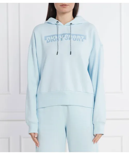 

Толстовка Regular fit Dkny Sport, синий
