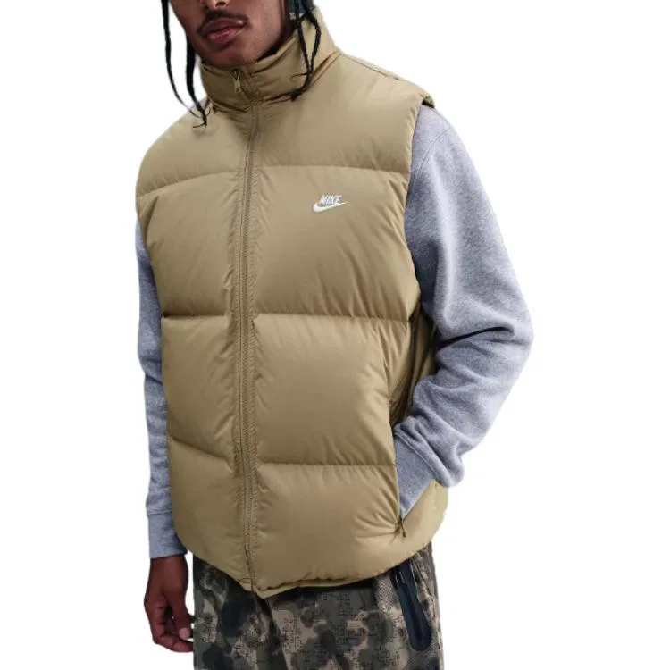 Пуховик Nike Sportswear Club Therma-FIT бежевый