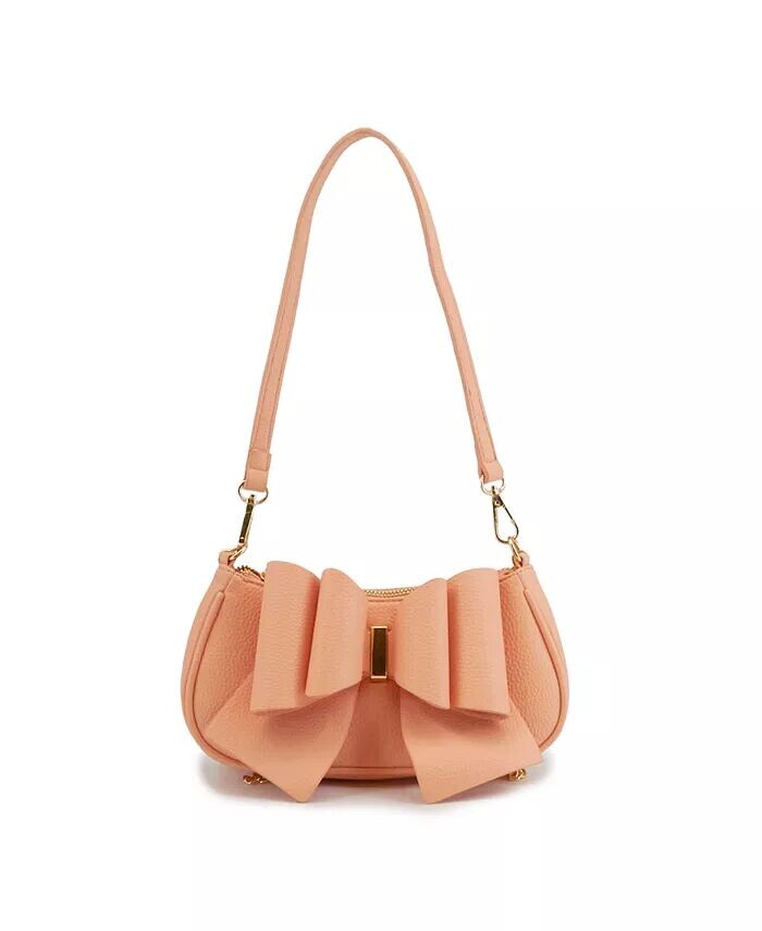 

Сумка через плечо Mini Baguette Bow Pebble LIKE DREAMS, оранжевый