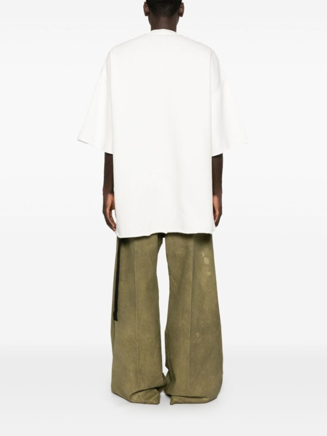 Rick Owens DRKSHDW футболка Tommy, белый — фото 4