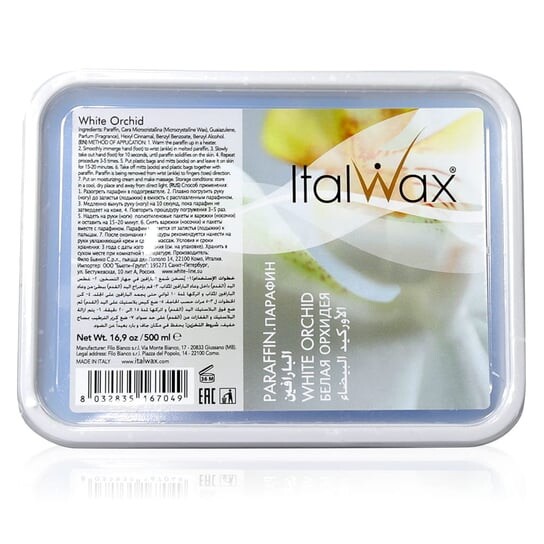 Парафин косметический с ароматом Белой Орхидеи, 500мл ItalWax — фото 2