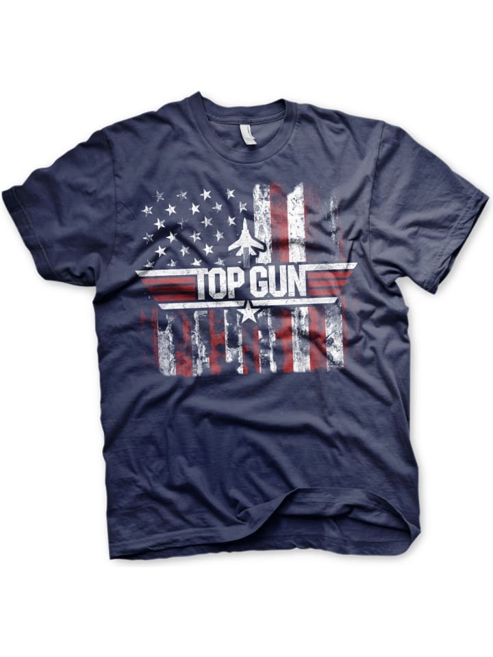 

Футболка TOP GUN, синий