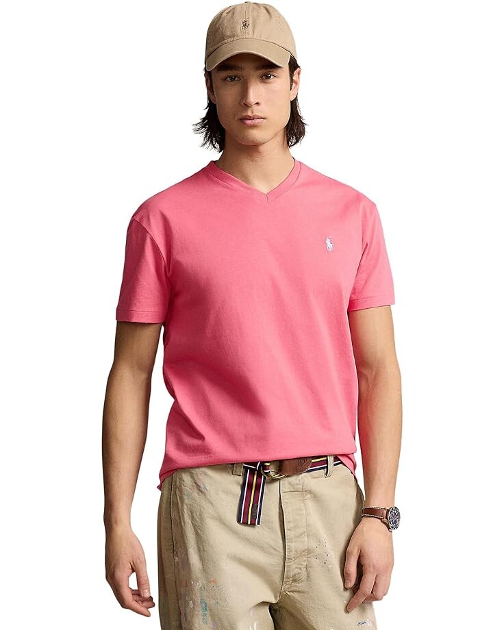 

Футболка Polo Ralph Lauren Classic Fit Jersey V-Neck, цвет Red 1