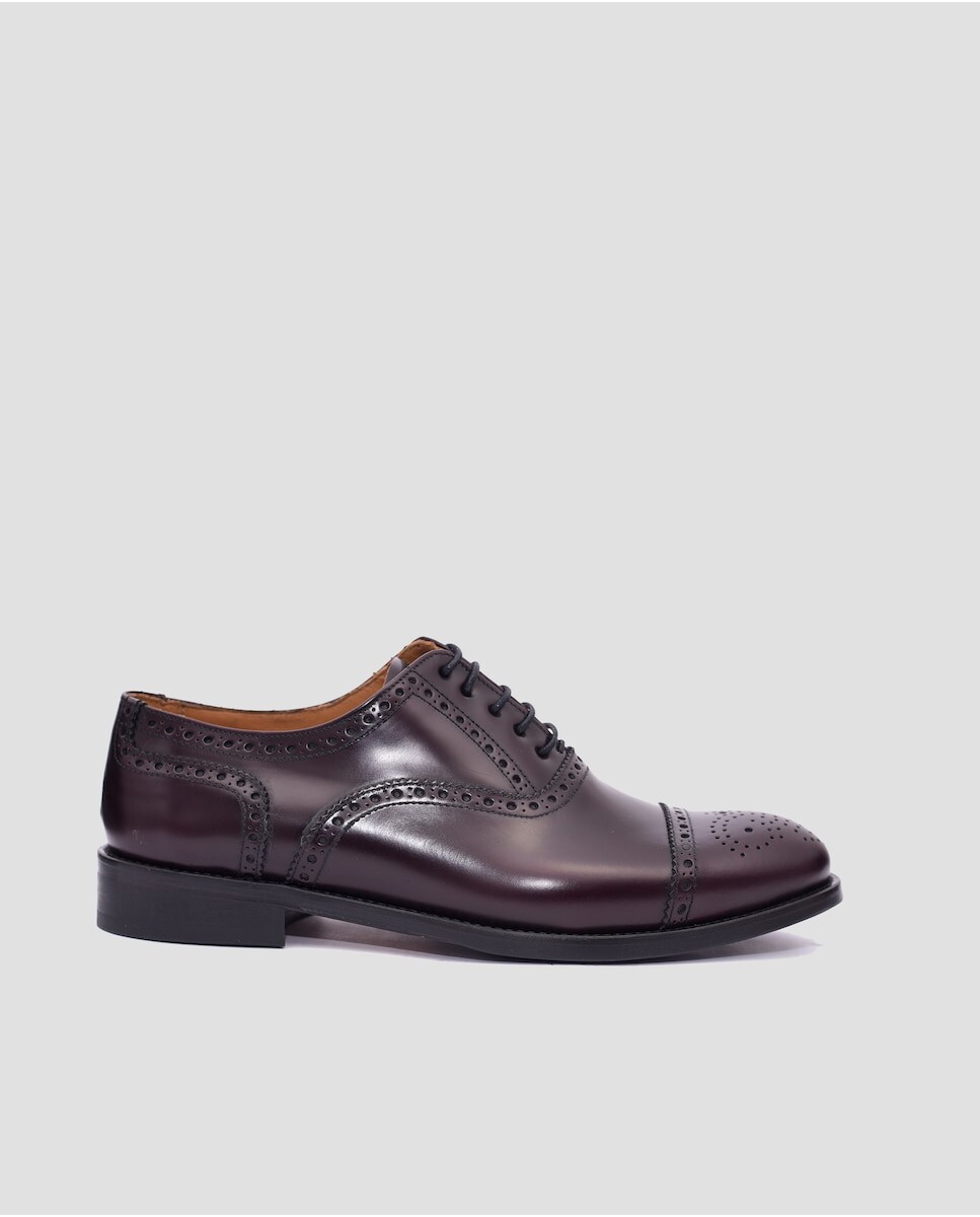 

Мужские красные кожаные туфли на шнуровке Mr. Mac Shoes, красный