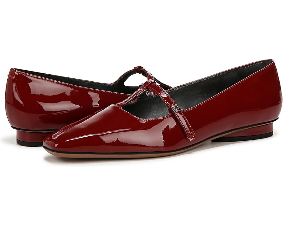 Туфли на плоской подошве Franco Sarto Carmela, цвет Gothic Red Patent Leather