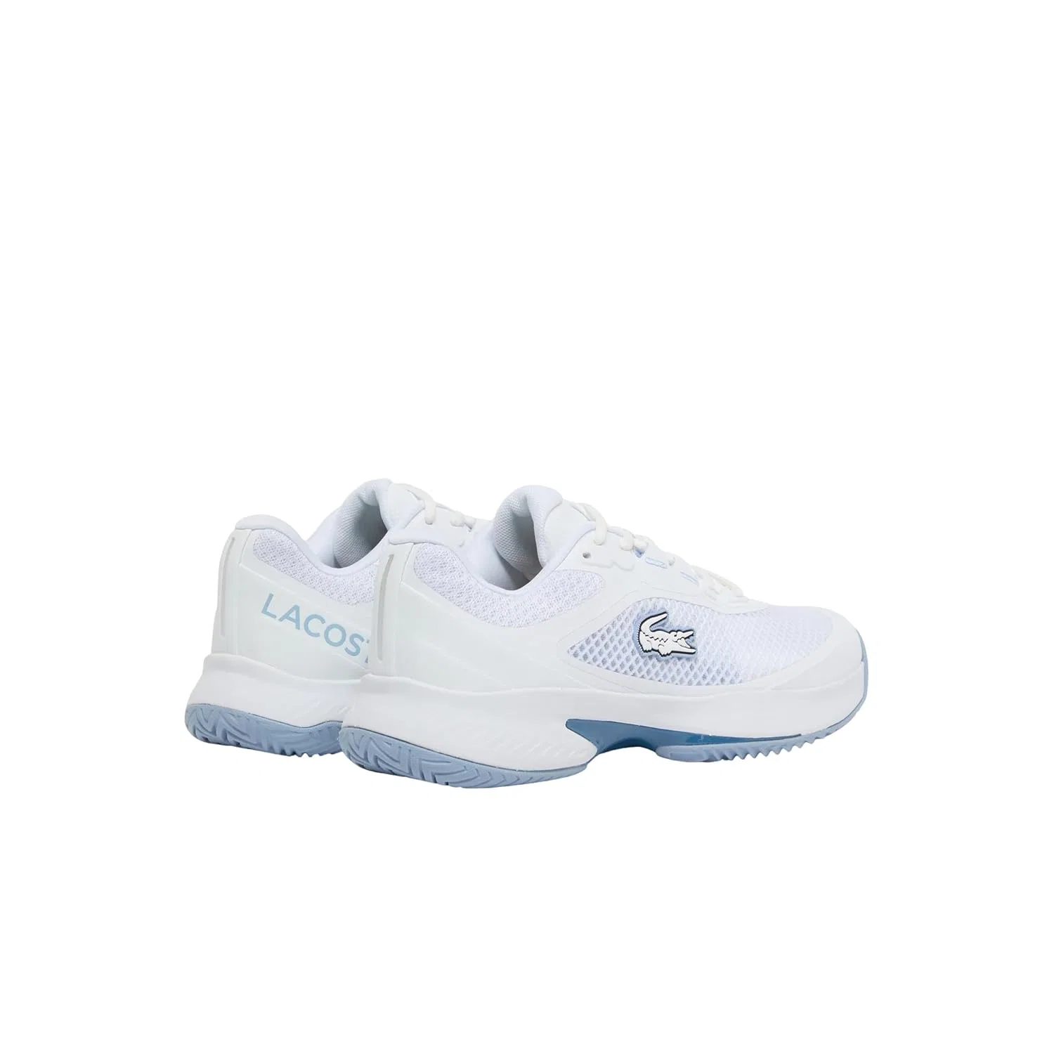 Кроссовки теннисные Lacoste White/Light Blue — фото 3