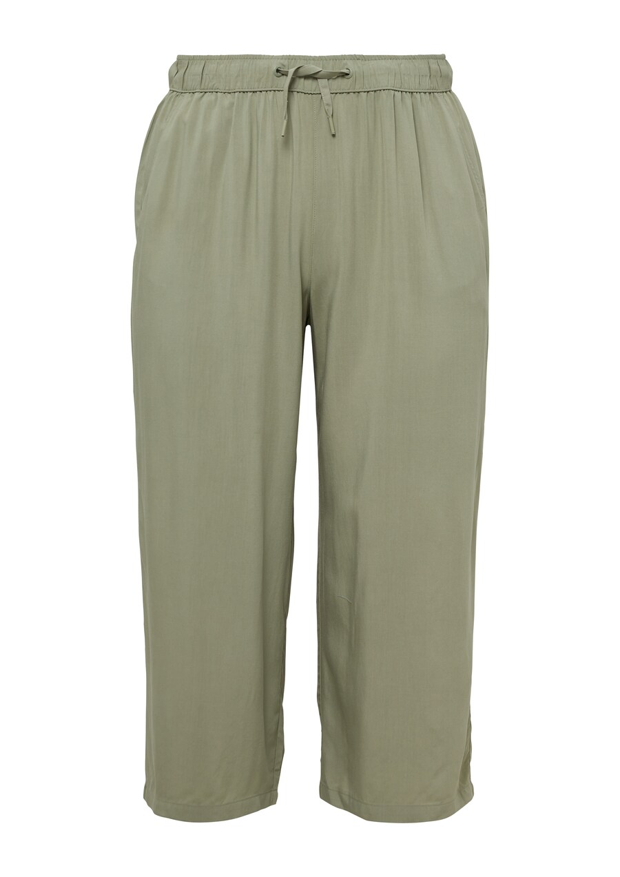 

Широкие брюки QS, светло-зеленый