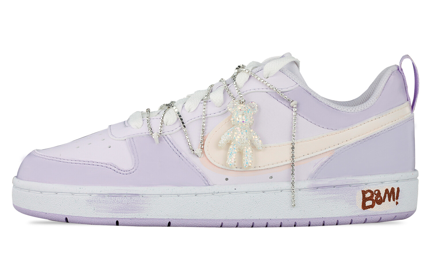 

Кроссовки Nike Court Borough Skateboard Shoes Women's Low-Top Purple, Фиолетовый, Кроссовки Nike Court Borough Skateboard Shoes Women's Low-Top Purple