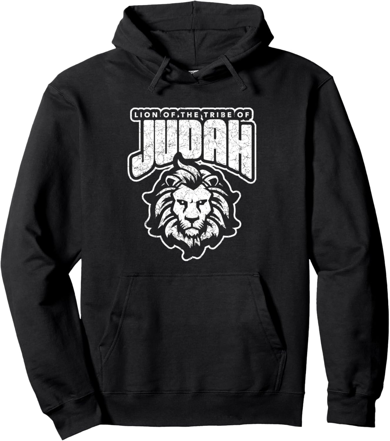 

Худи с изображением еврейского льва Christian Printwear - Pacific Printwear, черный