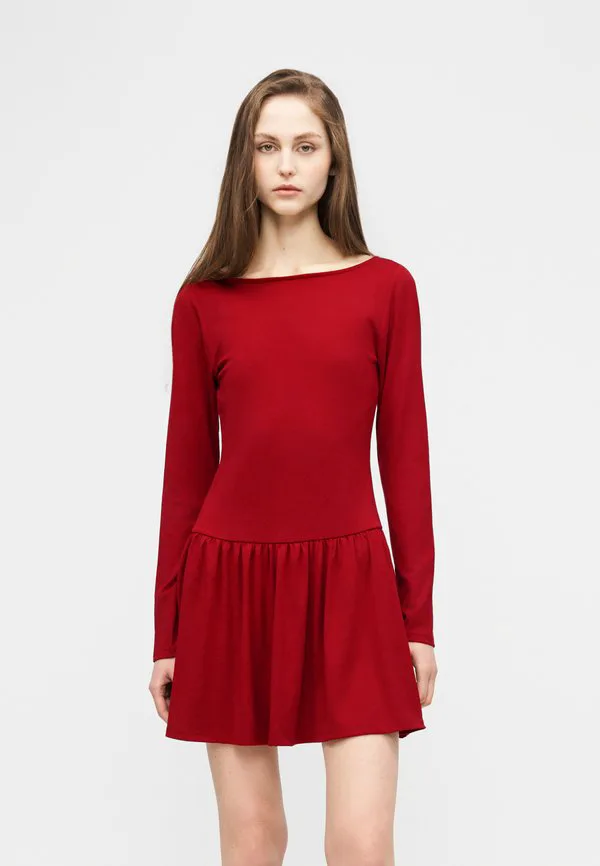Платье-Сарафан с заниженной талией Gap, Red