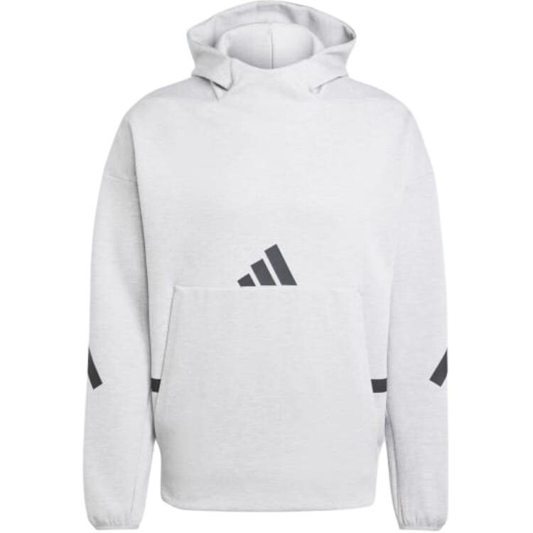 

ZNE Толстовка мужская серая/белая Adidas, серый