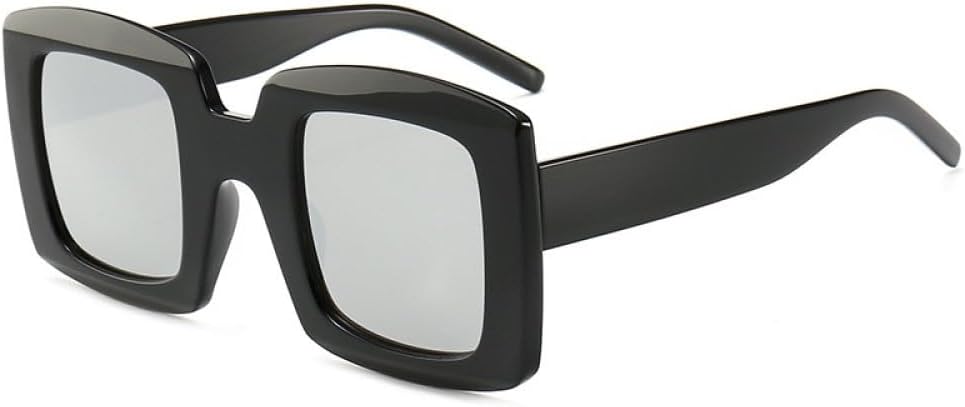 

Женские солнцезащитные очки большого квадратного размера 2026 года, роскошные красно-зеленые солнцезащитные очки в винтажном стиле, защита от ультрафиолета UV400 MTZJH, One Color