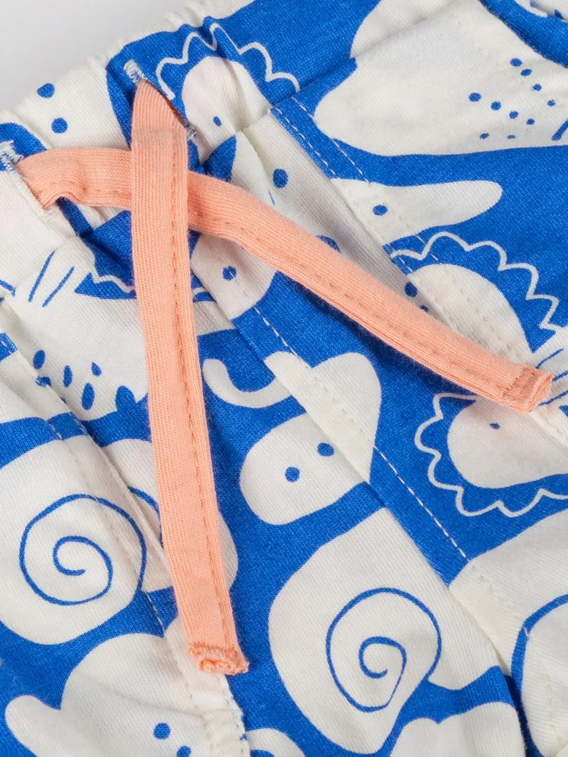 Брюки Sigikid Regular Pants Shorts Sea You синего цвета — фото 4
