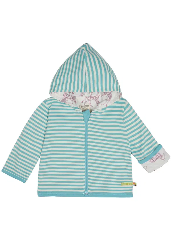 Куртка Wendejacke mit kapuze light jacket Loud + Proud, светло-голубая