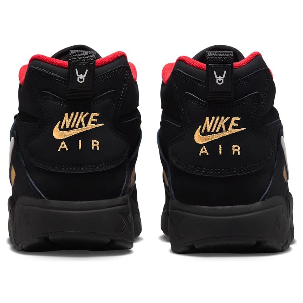 Кроссовки Nike Air Diamond Turf Proto '92 'Black Fire Red' — фото 3