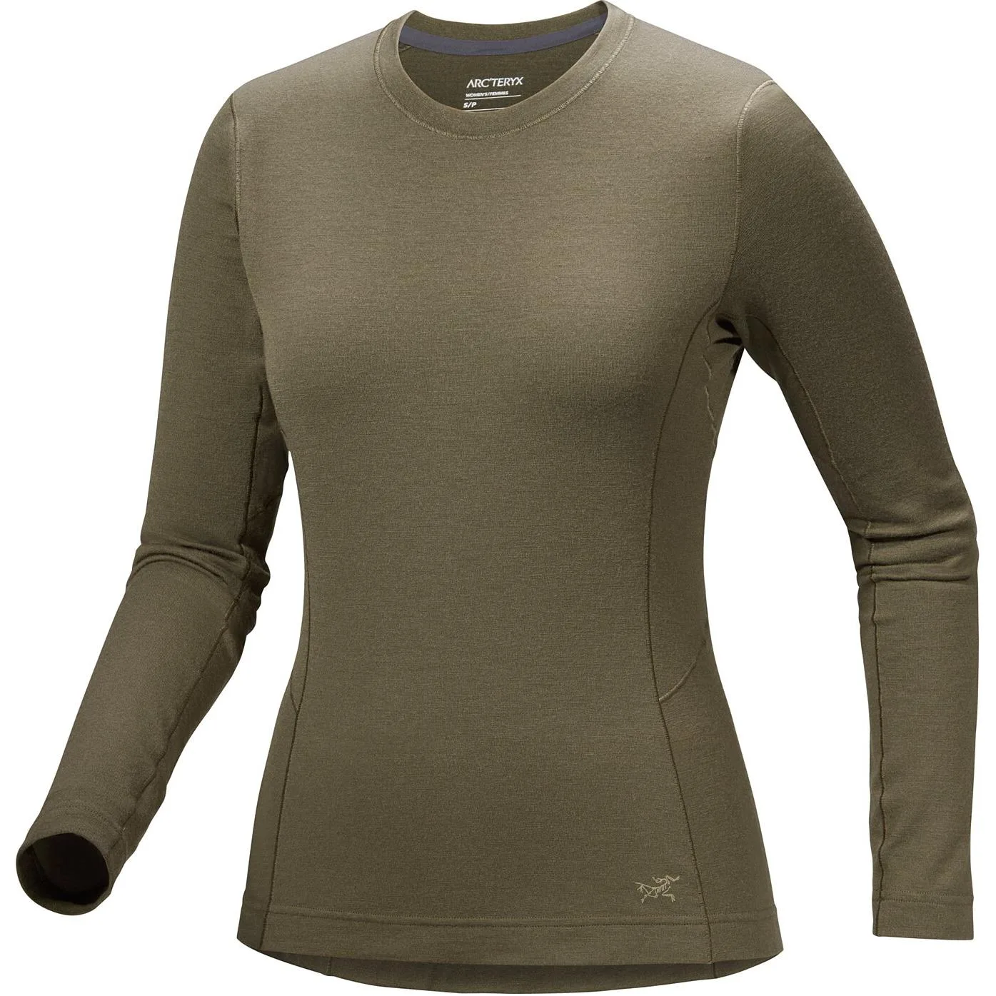 Свитер женский с круглым вырезом Arcteryx, Vintage Green/Tatsu