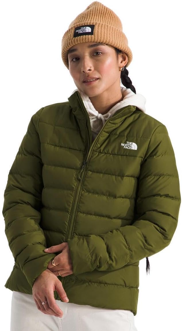 

THE NORTH FACE Женская куртка Aconcagua 3 | Ветрозащитная, влагоотталкивающая, утеплитель из пуха водоплавающих птиц 600 fill, Forest Olive