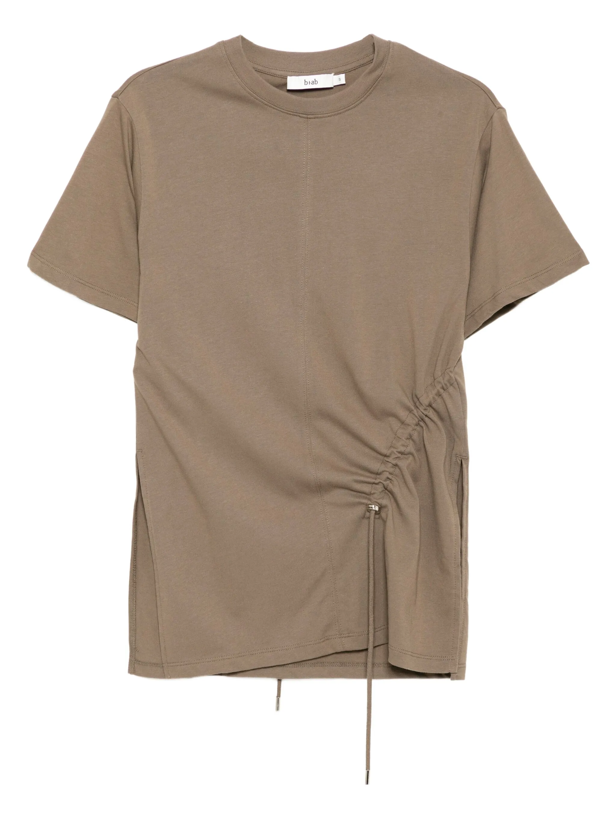 

Футболка со сборками B+Ab, коричневый