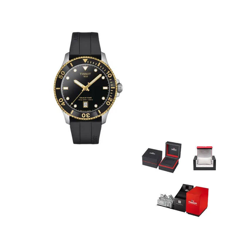 

TISSOT Часы Men's Starfish Collection Watch, Black Dial