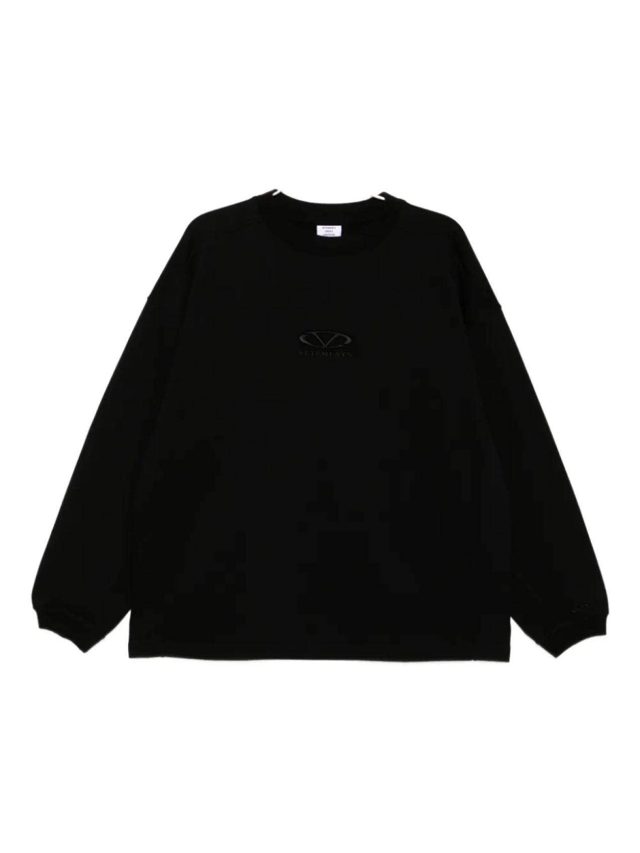 

VETEMENTS худи с логотипом, черный