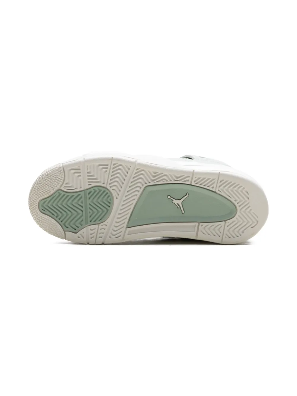 Кроссовки Jordan 4 Abundance Seafoam Sail Jordan Kids, зеленый — фото 4
