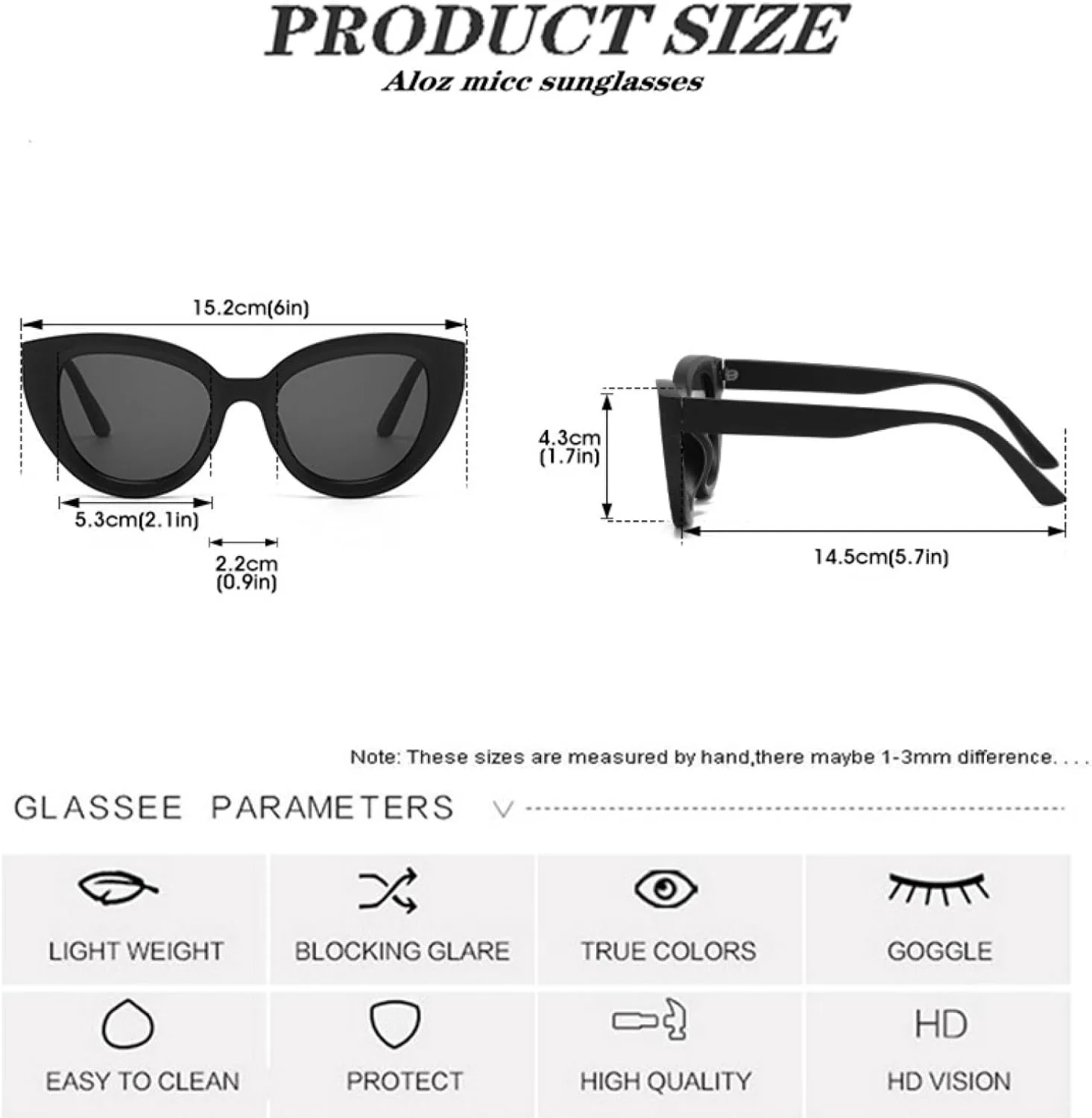 

Модные солнцезащитные очки для женщин, большая оправа, роскошные, конфетные цвета, винтажные, в стиле панк, с защитой от УФ-излучения UV400 VFDHN, Lightpink-brown