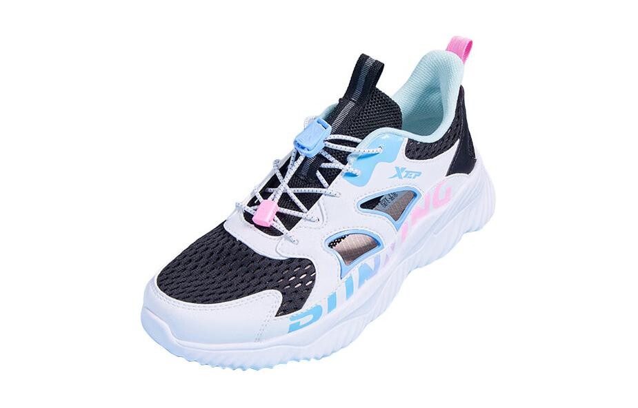 

Детские кроссовки GS Low-top Black/White Xtep, черный