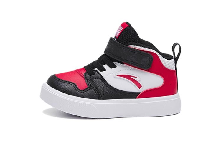 

Кроссовки Anta kids Toddler Shoes TD Mid-top Red/Black/White, черный/красный