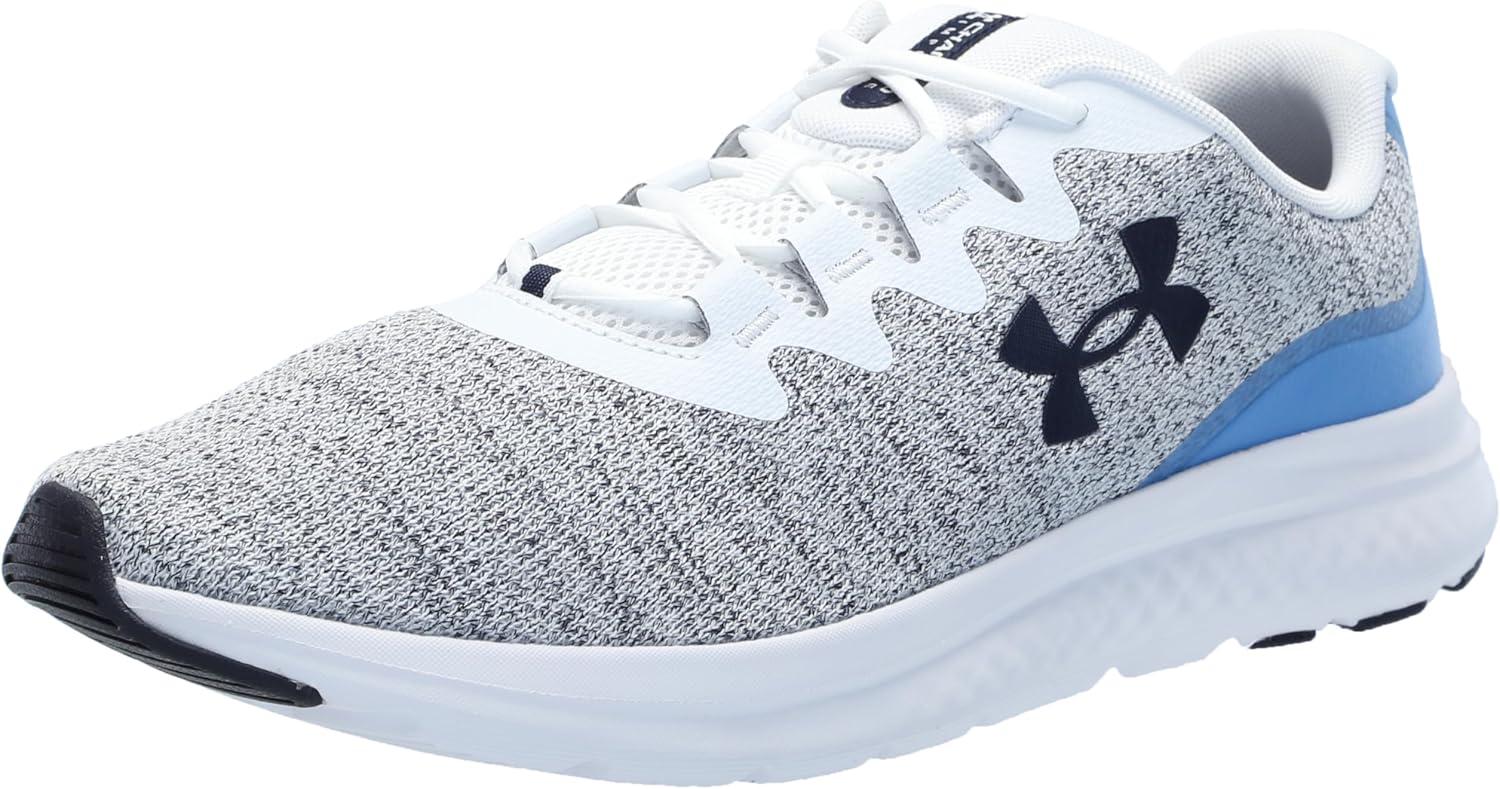 

Under Armour мужские кроссовки Charged Impulse 3 Knit для бега, (110) White/Horizon Blue/Midnight Navy