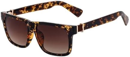 

Винтажные прямоугольные солнцезащитные очки, классические солнцезащитные очки в маленькой оправе для женщин и мужчин, очки с защитой от УФ-излучения UV400 MTZJH, C4 Leopard Brown