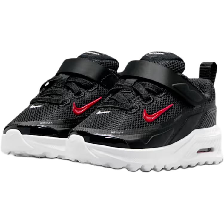 Nike Air Max BIA дышащие низкие детские ботинки Black для малышей — фото 4