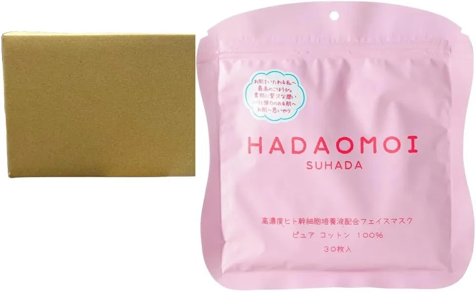 Маска для лица Hadaomoi Bare Skin Face Mask Beauty Akari 30 шт x 50