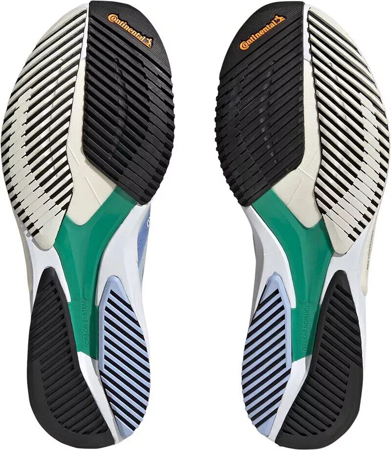 Женские кроссовки Adidas Adizero Adios 7, белый/зеленый — фото 2