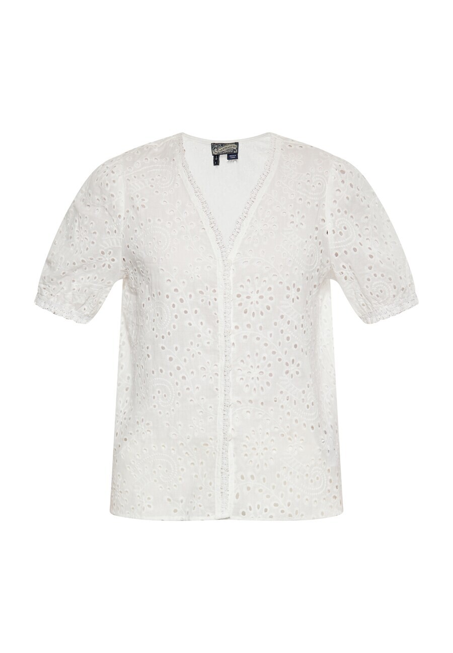 

Блузка с коротким рукавом DreiMaster Vintage Blouse, белый