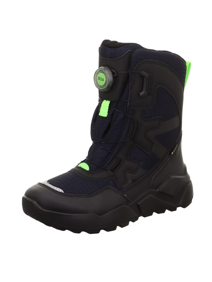 

Зимние ботинки ROCKET синего/светло-зеленого цвета superfit