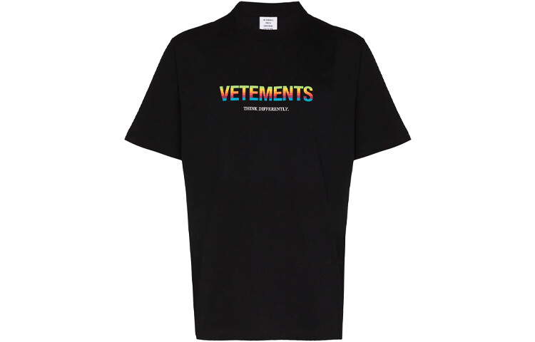 

Футболка мужская черная Vetements, черный