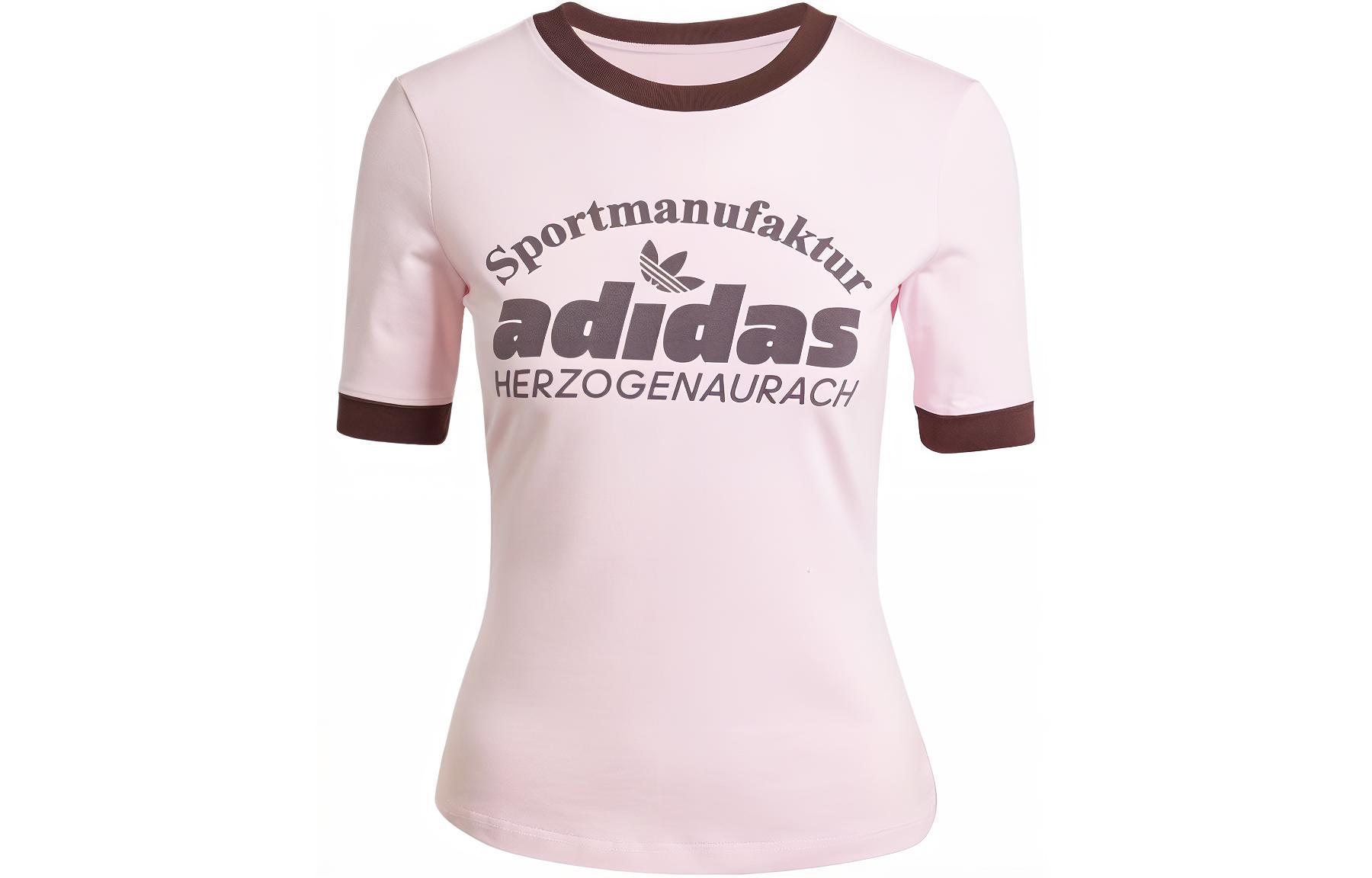 

Adidas Originals Женская футболка, цвет Clear Pink