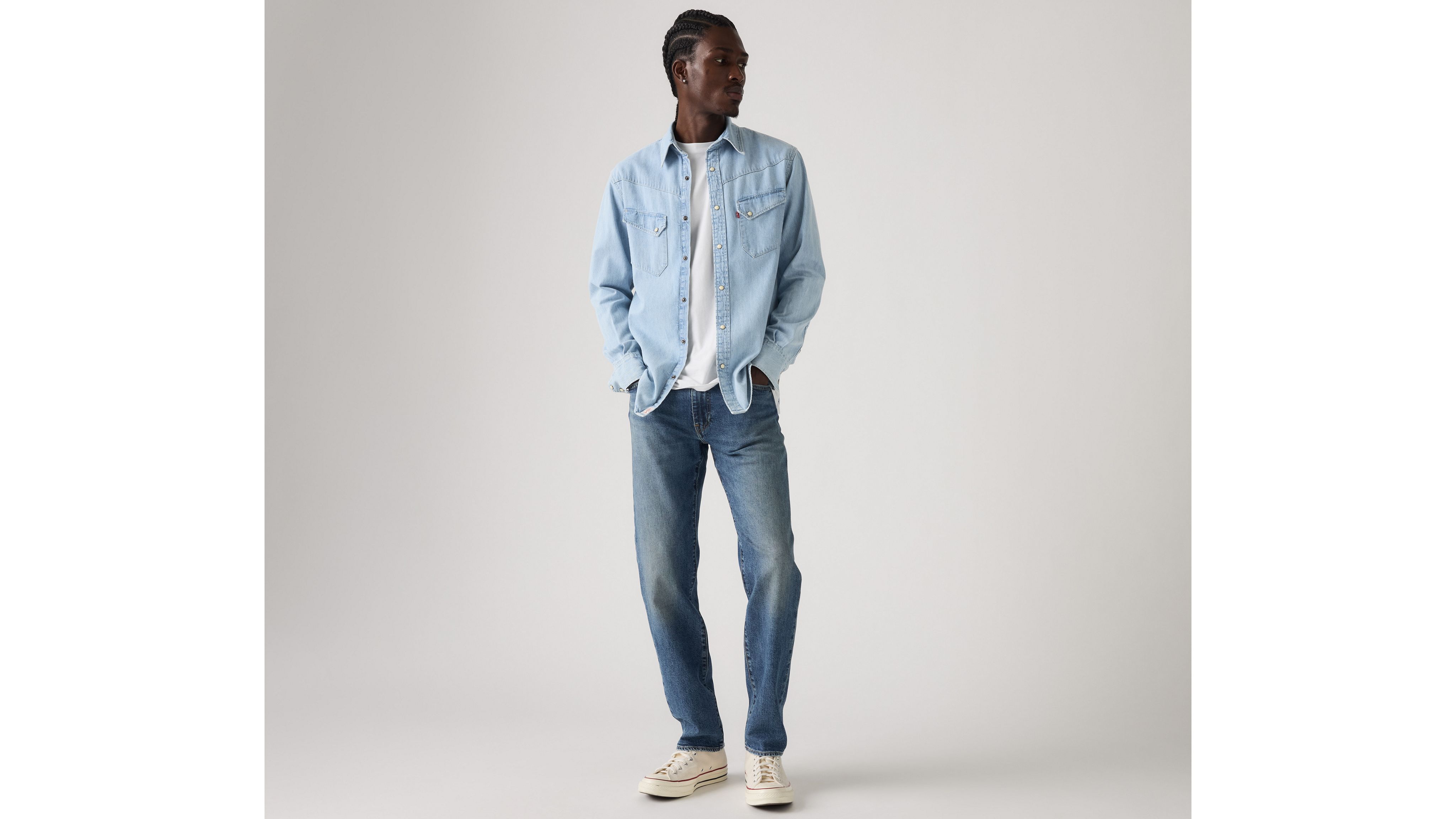 

Мужские джинсы 502 Taper Fit Levi's, Denim Detour - Medium Wash