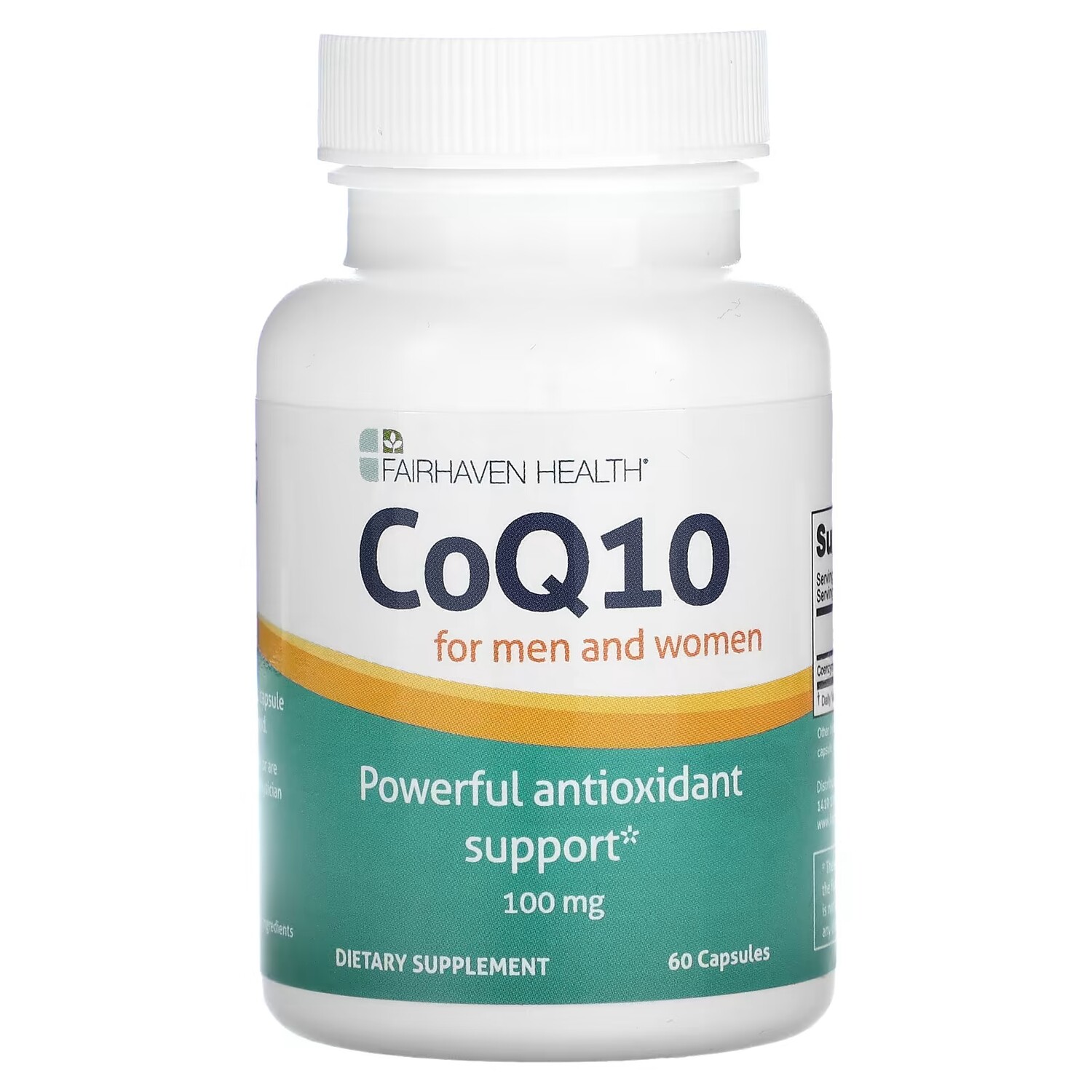 

Добавка Fairhaven Health Co-Q10, 100 мг, 60 капсул
