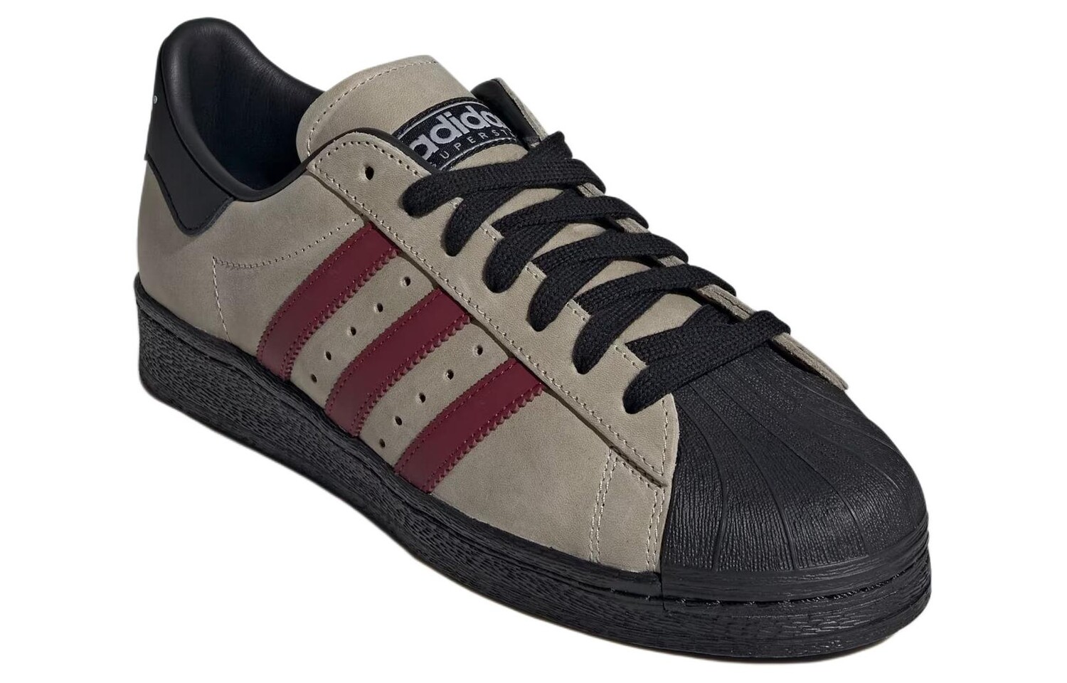 Adidas originals Superstar Обувь для скейтбординга унисекс, Beige/Brown — фото 3