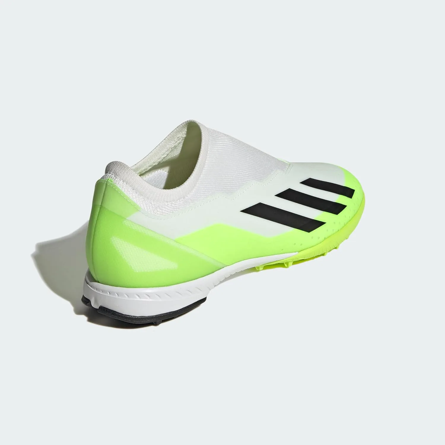 Футбольные бутсы Adidas для взрослых унисекс X Crazyfast Messi.3 для твердого грунта, белый/черный — фото 4