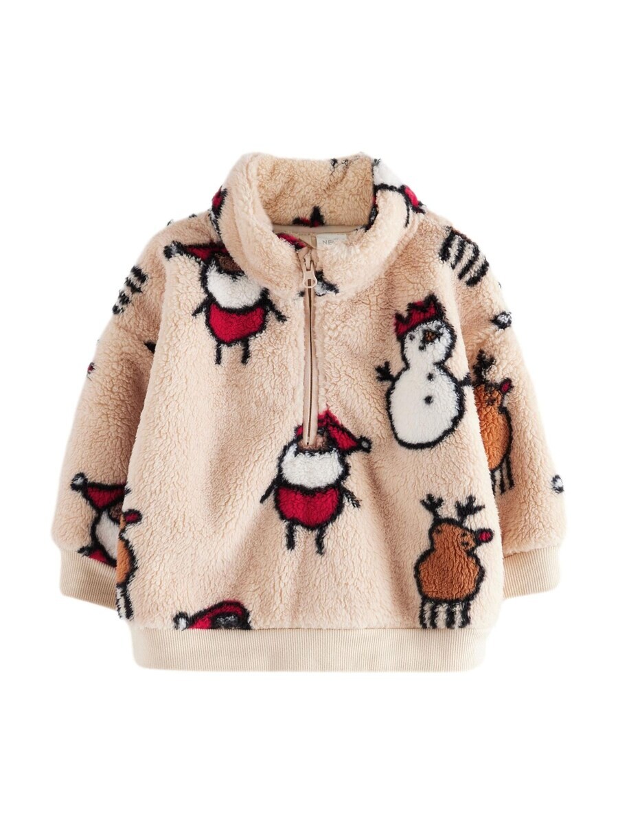 

Флисовая куртка Next Fleece Jacket, кремовый