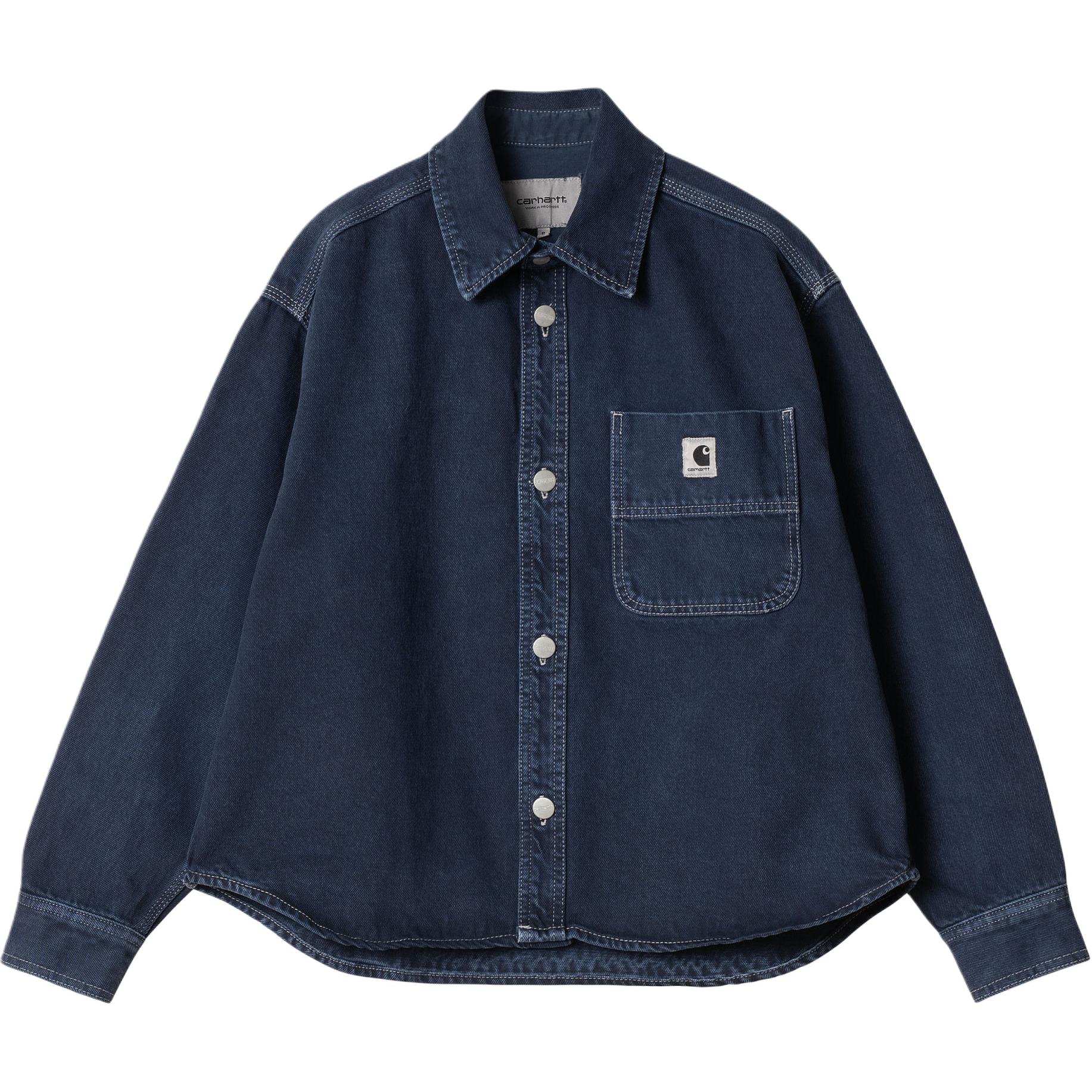 

Carhartt WIP Джинсовая куртка женская голубая, Air Force Blue