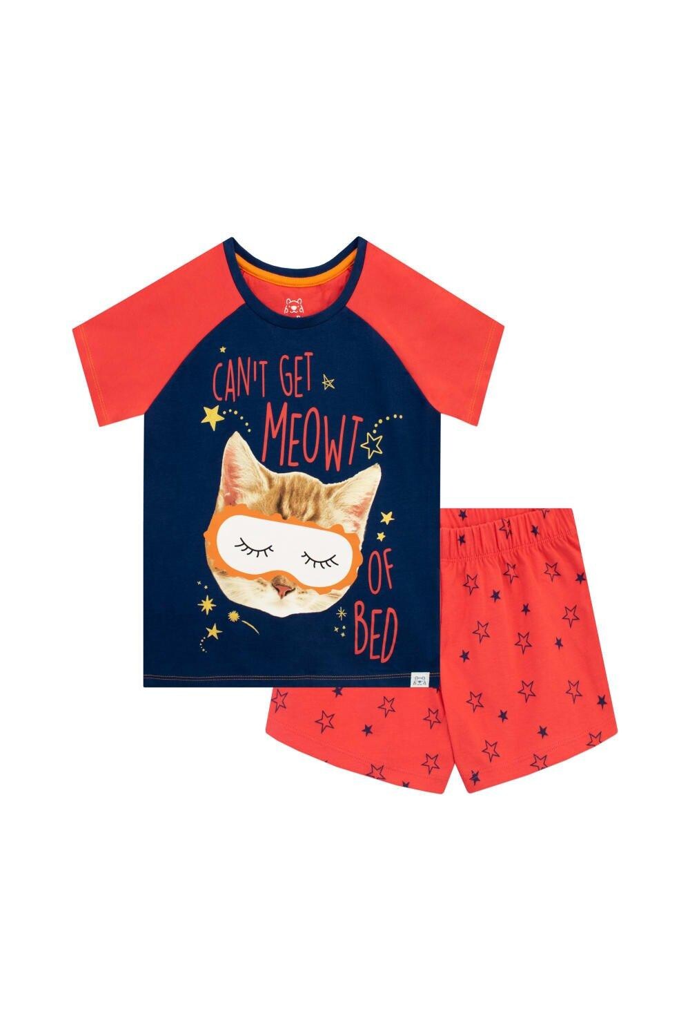 

Короткая пижама с кошкой Harry Bear, красный