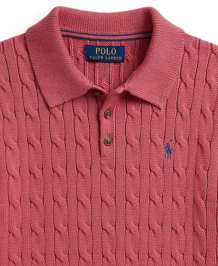 Детский поло-свитер крупной вязки (8-20 лет) Polo Ralph Lauren — фото 3