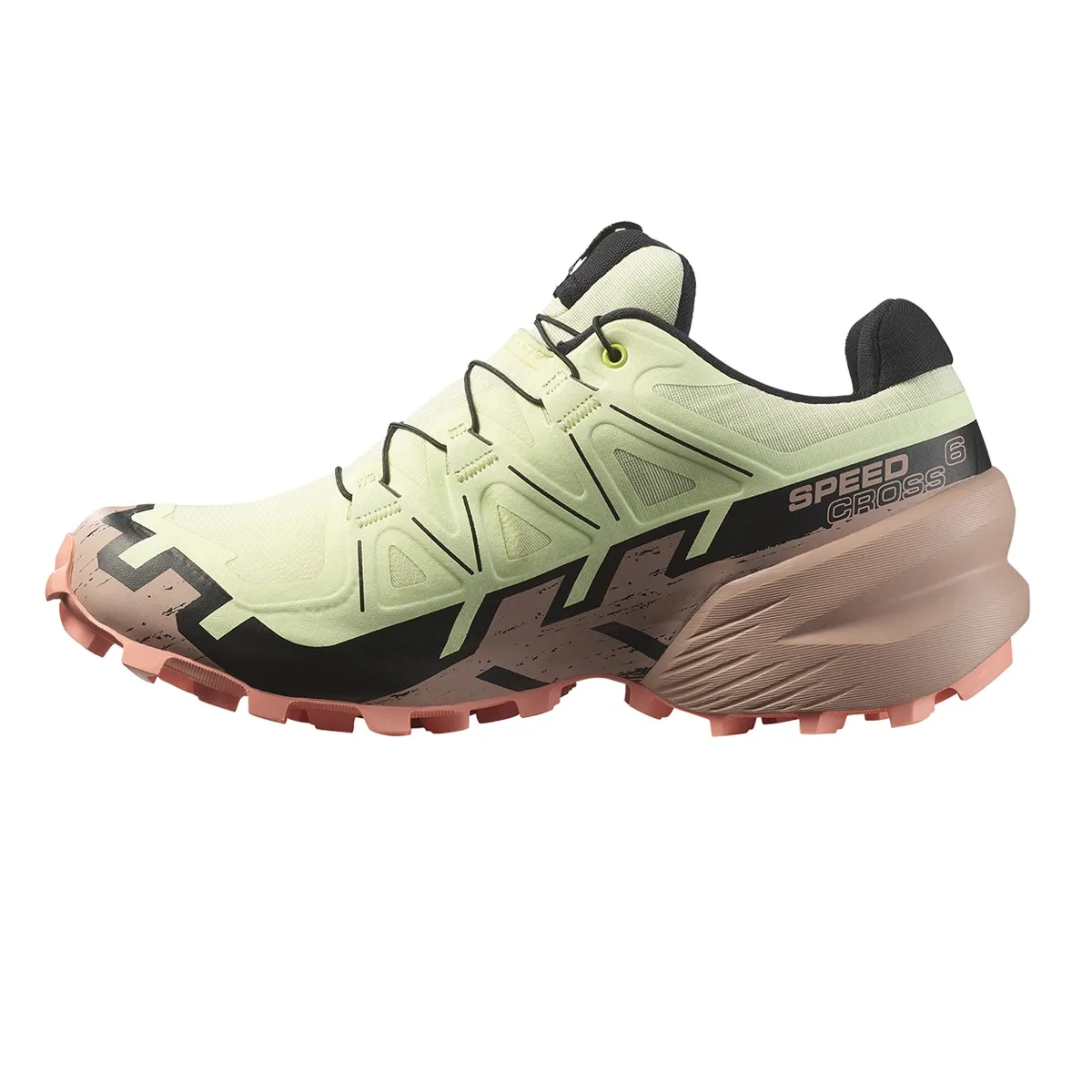 Женские трейловые кроссовки SPEEDCROSS 6 GTX W SALOMON Salomon, зеленый — фото 3