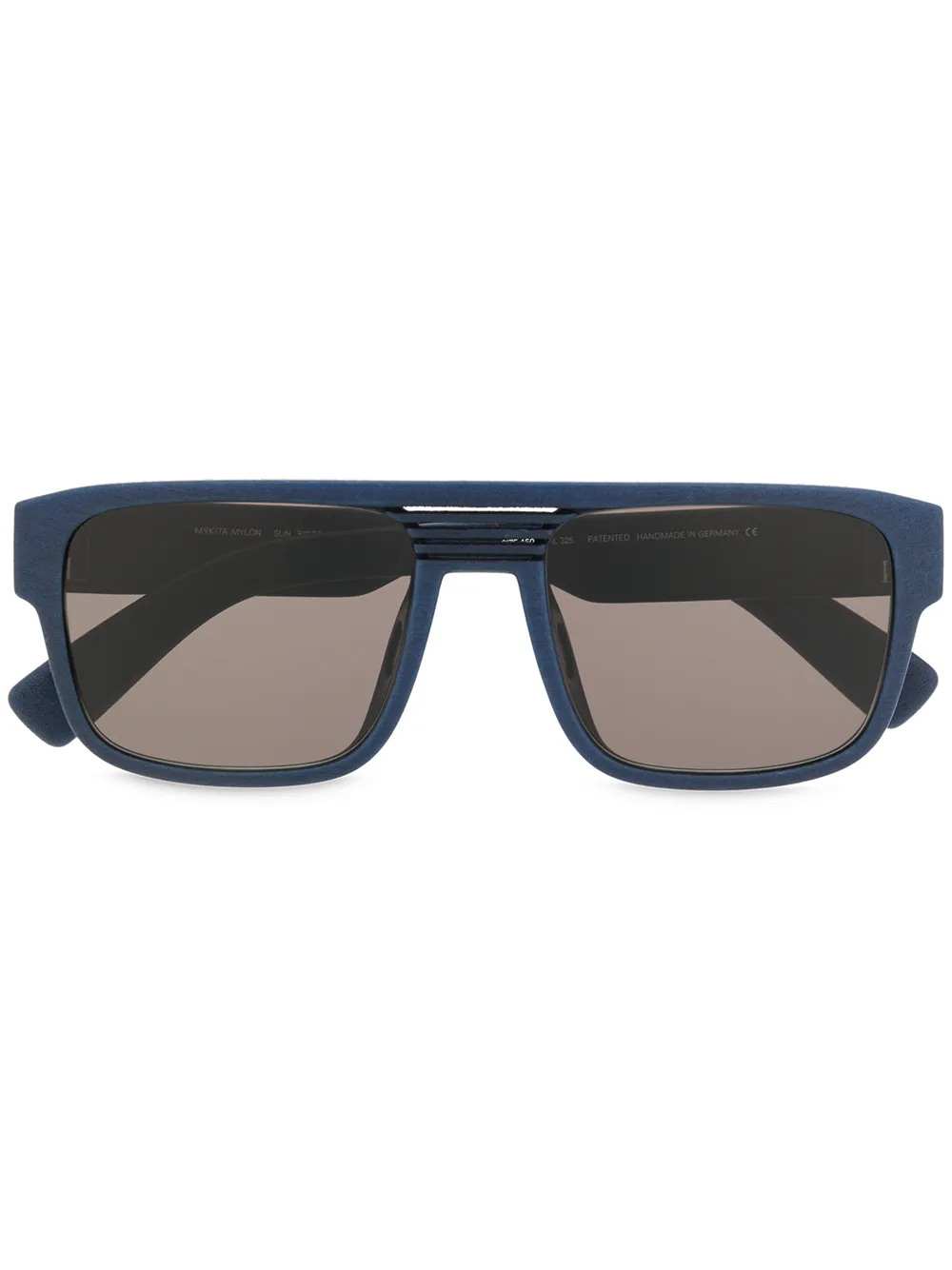 

Солнцезащитные очки с двойным мостом Mykita, синий