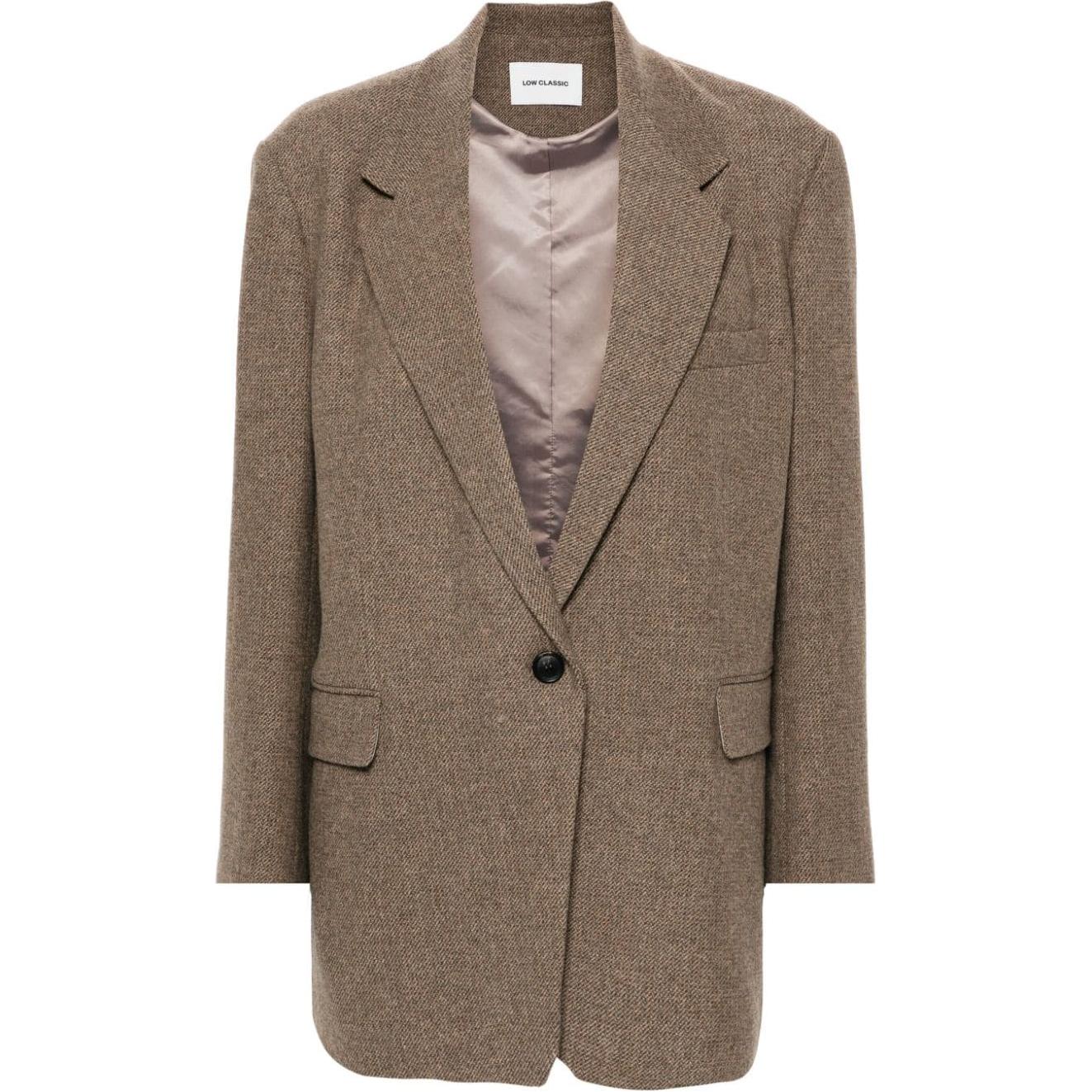 

LOW CLASSIC Шерстяной блейзер, Umber